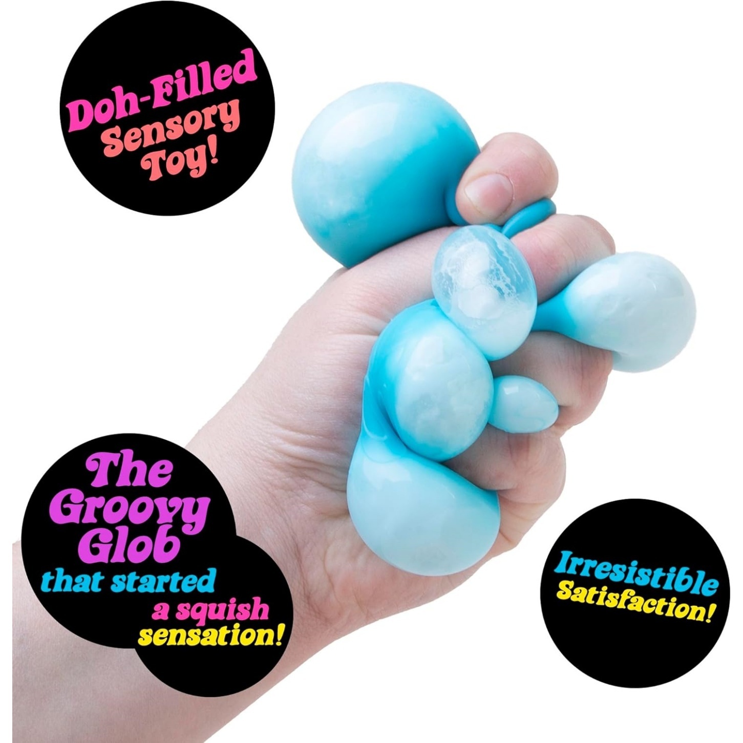 NeeDoh Original Sensory Ball - Assorted Colors - Image 3